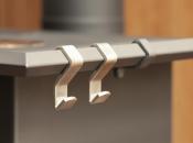 Set RVS haken (4st) t.b.v. kookkachel